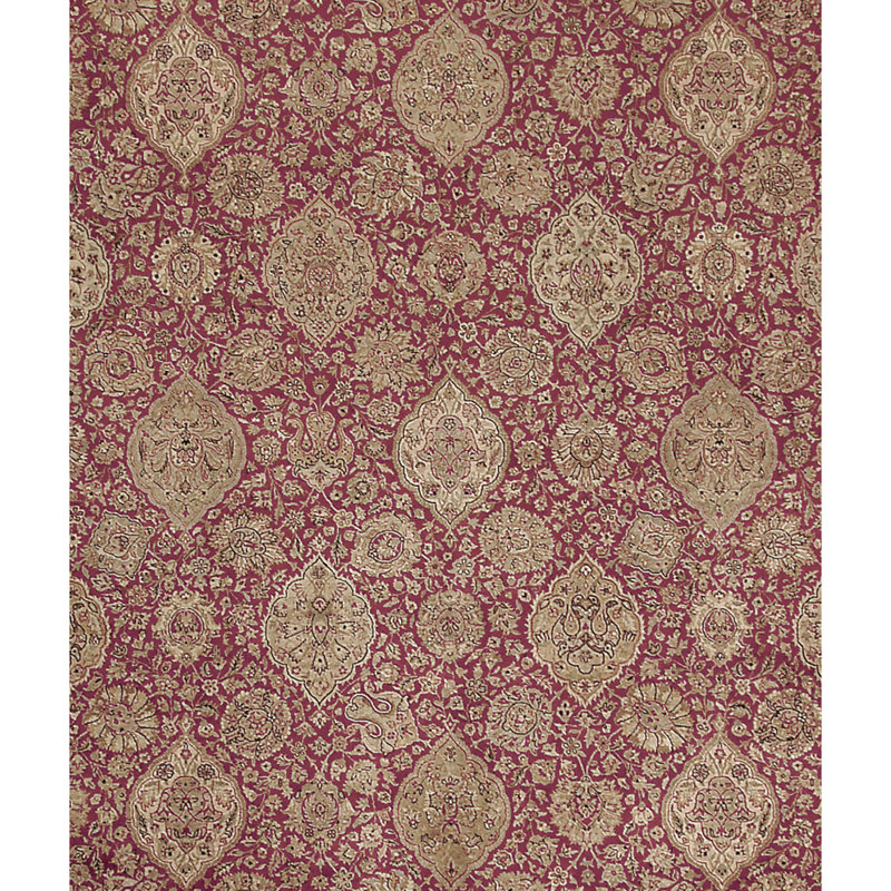 Wool Oriental Area Rug, Rectangle 4' x 6'