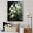 Cadre flottant blanc
