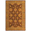 Tapis doré / brun en laine touffeté à la main Cranmore-19260316