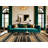 Washable Almond Dark Gray Striped Area Rug-546359144