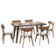 Ensemble de salle à manger 7 pièces Pernini-1820461221