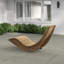 Umera 180cm Long Acacia Single Chaise