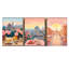 3 Piece Wrapped Canvas Print-1318026948