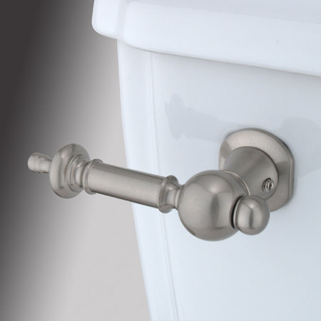 Decorative Templeton Tank Lever Arm, Brushed Nickel