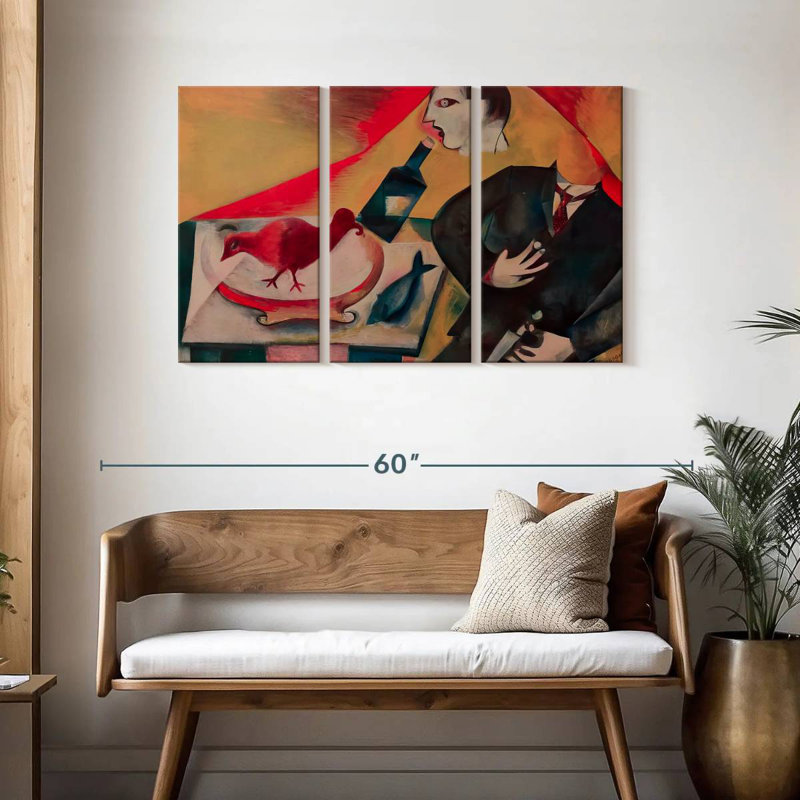 Avery The Drunkard, 28" H x 45" W