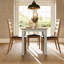 Daris 80cm Square Dining Table. Solid Oak.-352250447