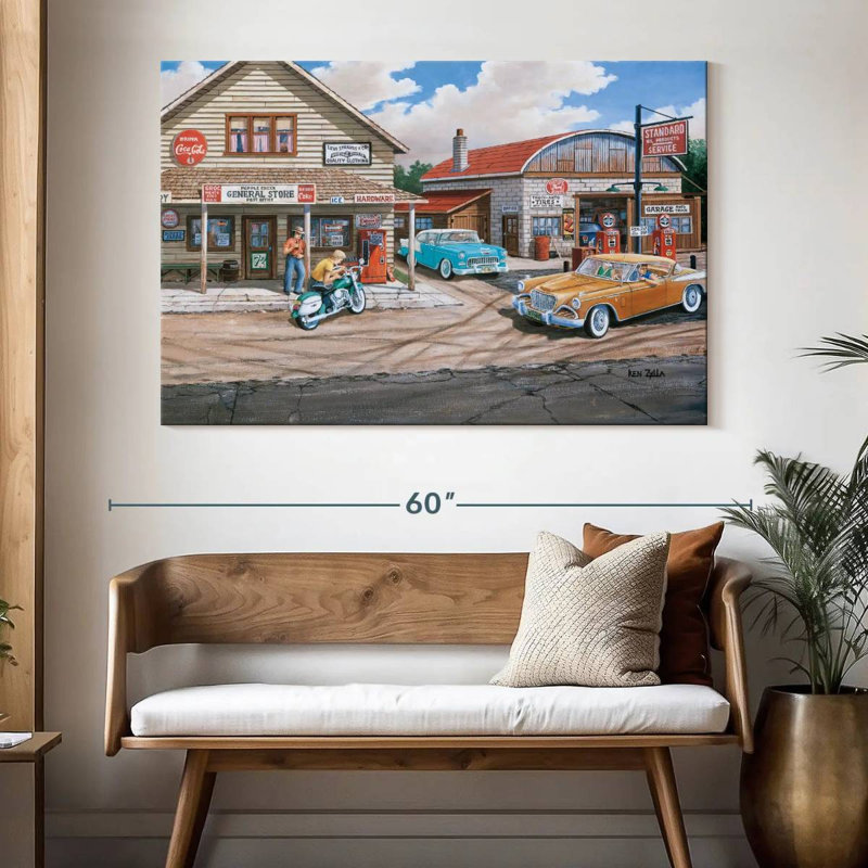 Lilie Popple Creek Store, H 34 po x l 51 po