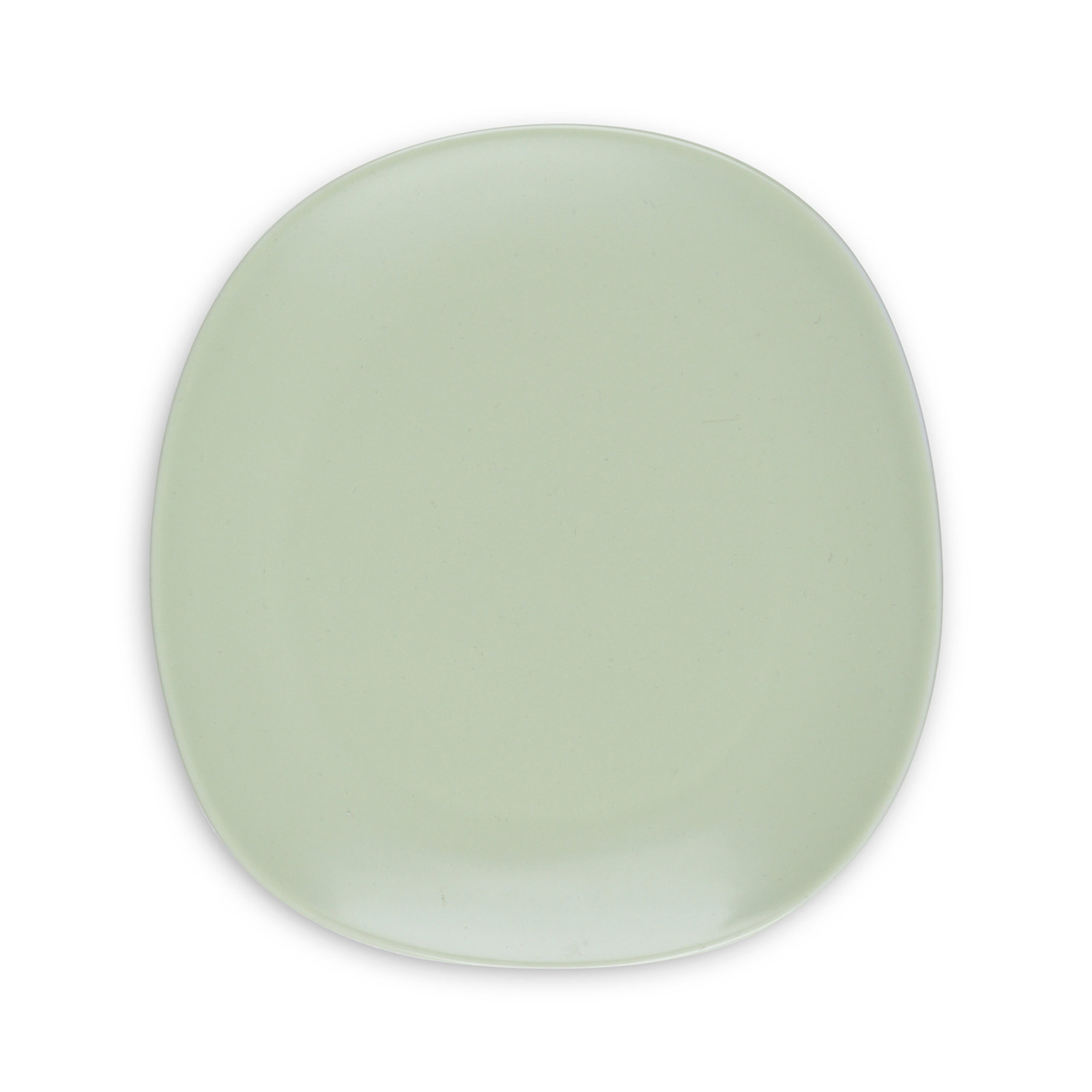 Delilah 8" Porcelain Salad Plate, Lime Green