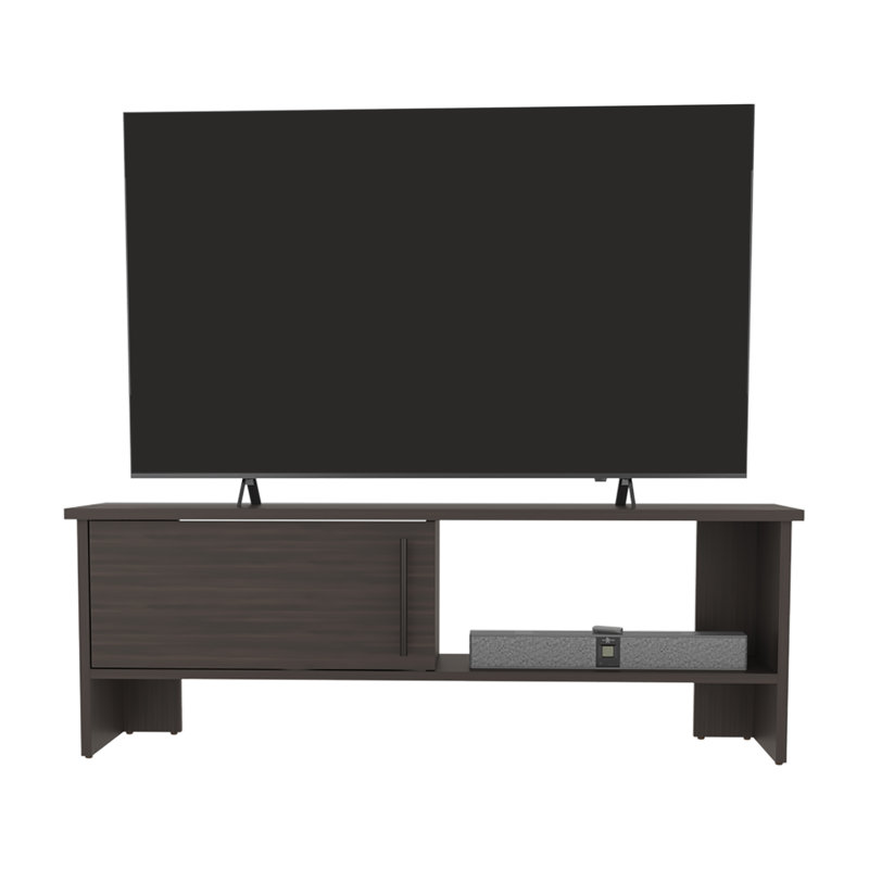 Meuble télé, 1 porte, 1 tablette