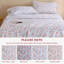 Ensemble de draps 3 pièces 100% coton, imprimé flanelle, Happy Bows-122817850-122817844