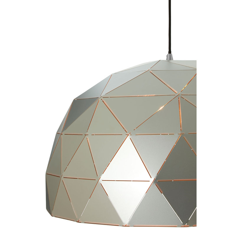Cosima 3 - Light Dome Pendant, Silver, Silver/Gold