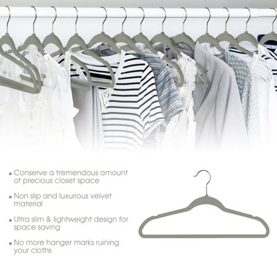 Eric Non-Slip Standard Hanger for Dress/Shirt/Sweater