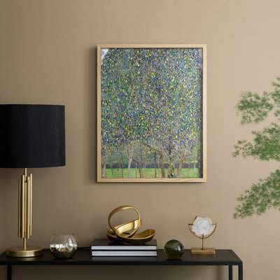 «Vintage Landscape», reproduction encadrée en bois massif