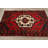 One-of-a-Kind 3'3" X 5' New Age Wool Area Rug in Red