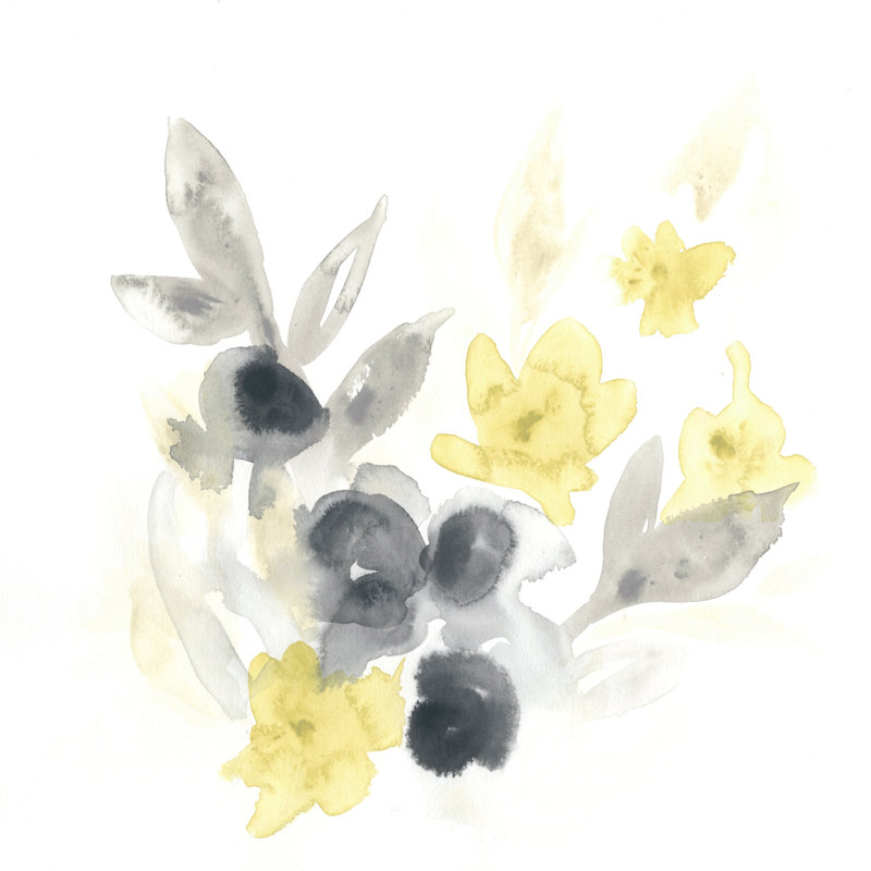 Citron Bouquet II, H 12 po x l 12 po x P 1,25 po