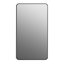 Miroir mural avec cadre en aluminium noir mat 24 po Nettuno-86873087-86873086