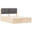 Solid Wood Bed Frame-146354477-146354467