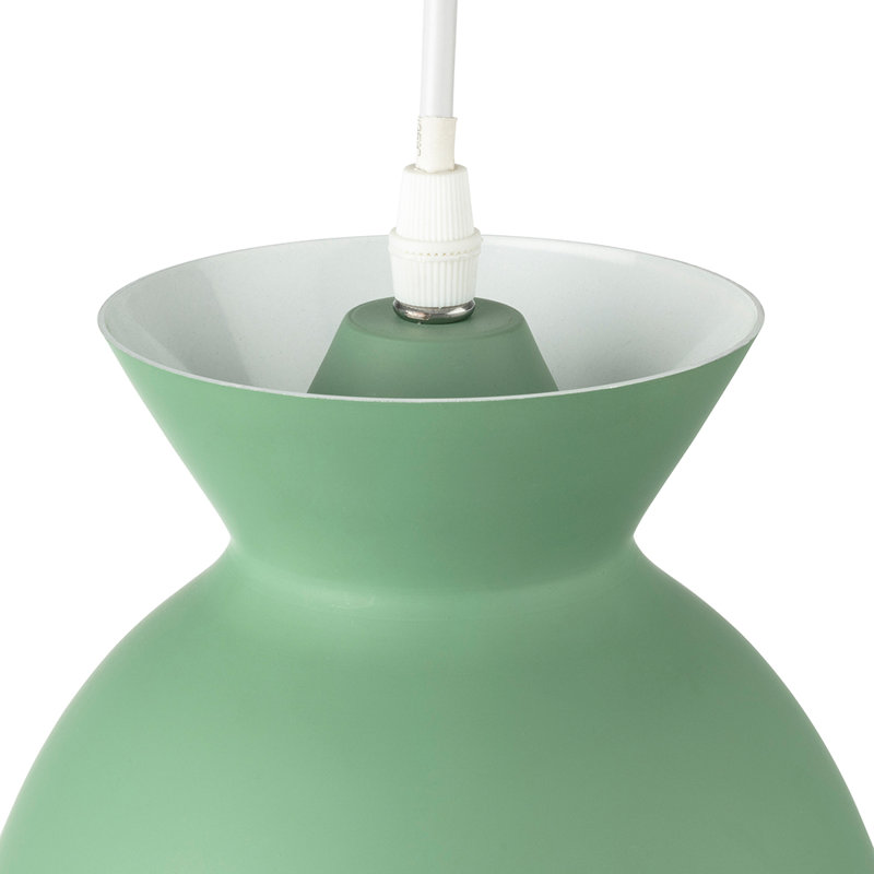 1 - Light Dome Pendant, Green