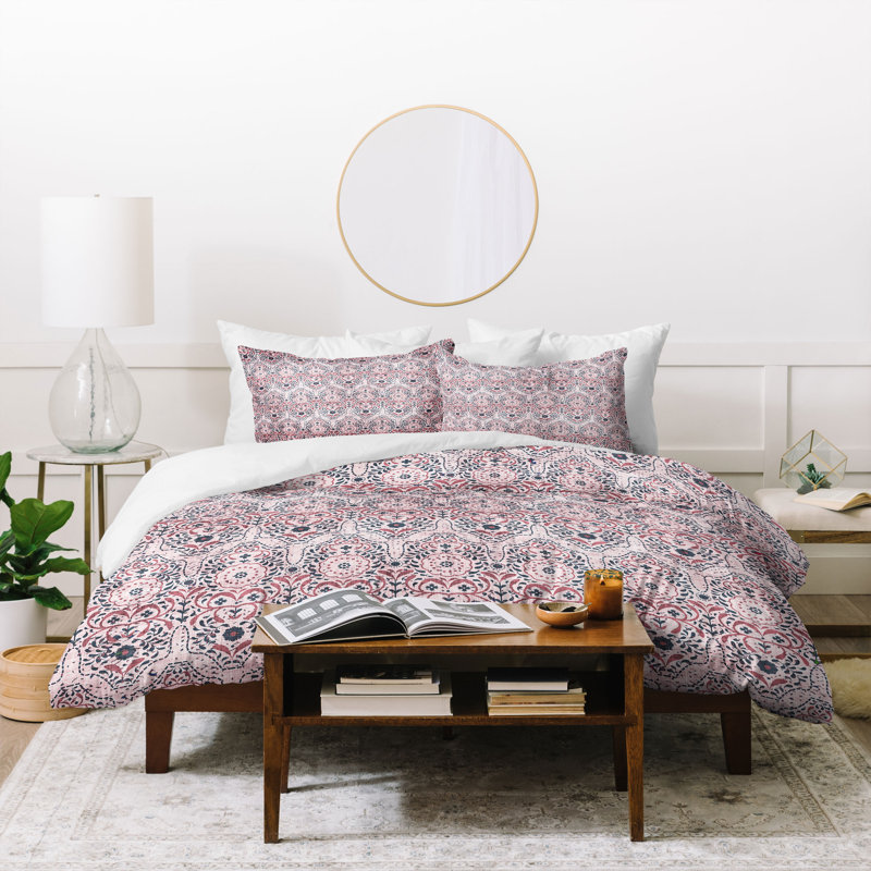 Ensemble de housse de couette Holli Zollinger, Housse de couette pour grand lit et 2 taies décor