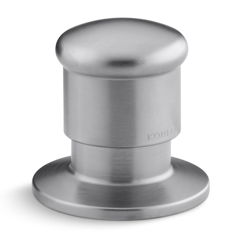 Deck-Mount Two-Way Diverter Valve, Brushed Chrome