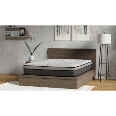 12 Inch Medium Firm King Mattress With Pocketed Coils, Multiple Layers Of Adaptive - Relieving Foam, Exceptional Motion Isolation, Edge To Support, Breathable Materials For Cool Comfort, 3/4" Knit