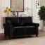 59.45'' Faux Leather Loveseat