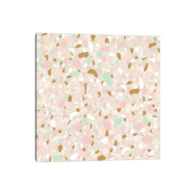 Palm Springs Terrazo par Jen Bucheli - impression sur toile tendue