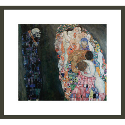 Death and Life (Tod und Leben) by Gustav Klimt -Framed Giclee Print