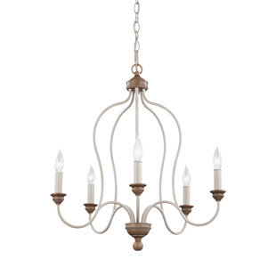Avajo 5 - Light Dimmable Classic / Traditional Chandelier
