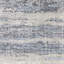 Tapis texturé ivoire / bleu à rayures patinées Michalski-1187342876
