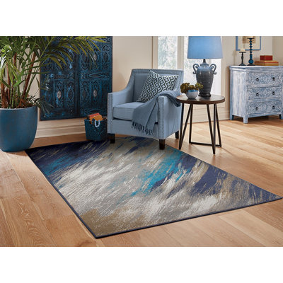 Yablonski Abstract Indoor / Outdoor Rug