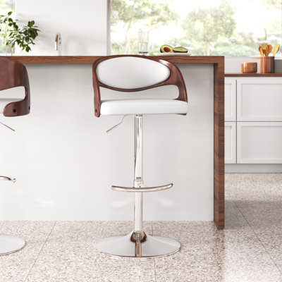 Lakyia Swivel Height Bar Stool