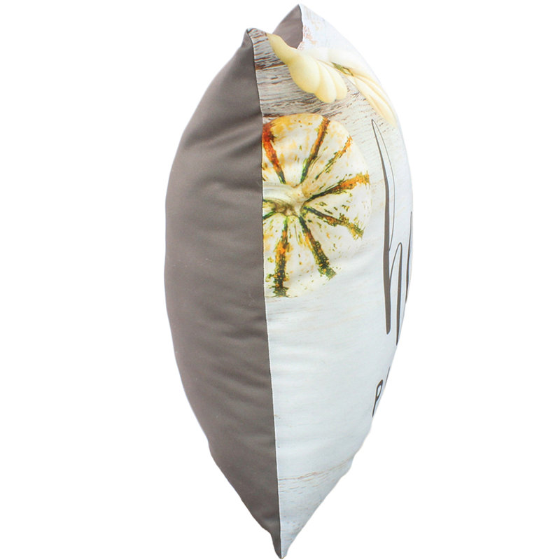 Housse et insert de coussin carré saisonnier