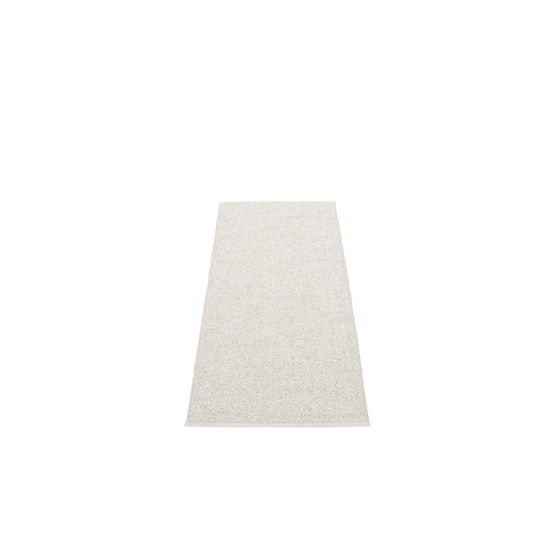 Rug SVEA Stone Metallic 2.25 x 8 ft, Runner 2'4" x 5'3"