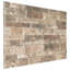 Panneau mural 3D l 39,4 po x H 19,7 po - paquet de 10-89496783