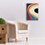 «In The Groove 2 Retro» par Danhui Nai, art mural sur toile-946957317