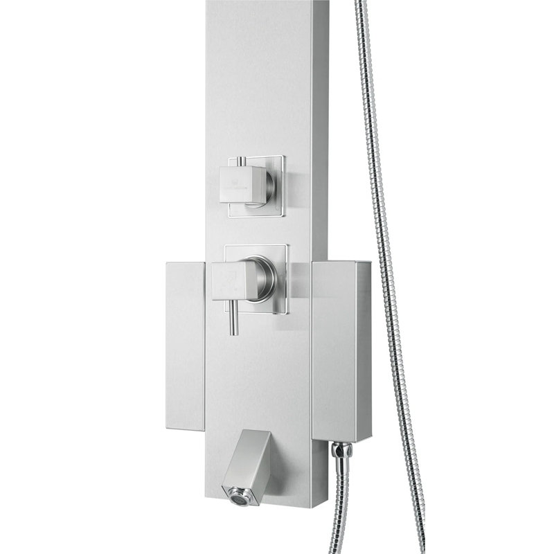 48 Shower Panel With Adjustable Shower Head