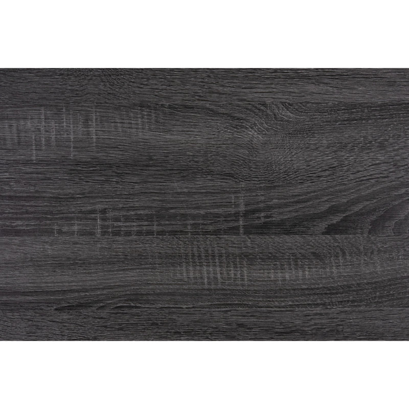 Très grand lit en bois massif avec lit gris et noir, bibliothèque intérieure noire, lattes
