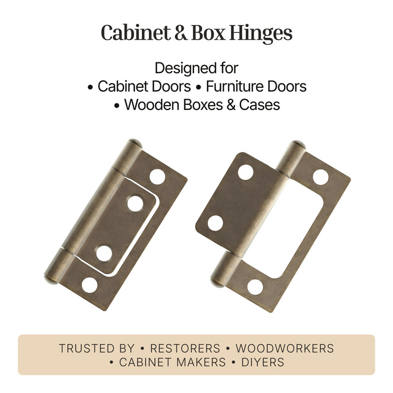 Non-Mortise Wrap Hinge