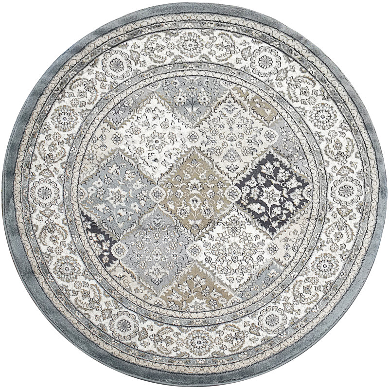 Mishawaka Oriental Indoor Rug, Round 5'3"