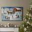 «Sleigh Ride Premium», toile tendue avec châssis - prête à être accrochée-1207502143