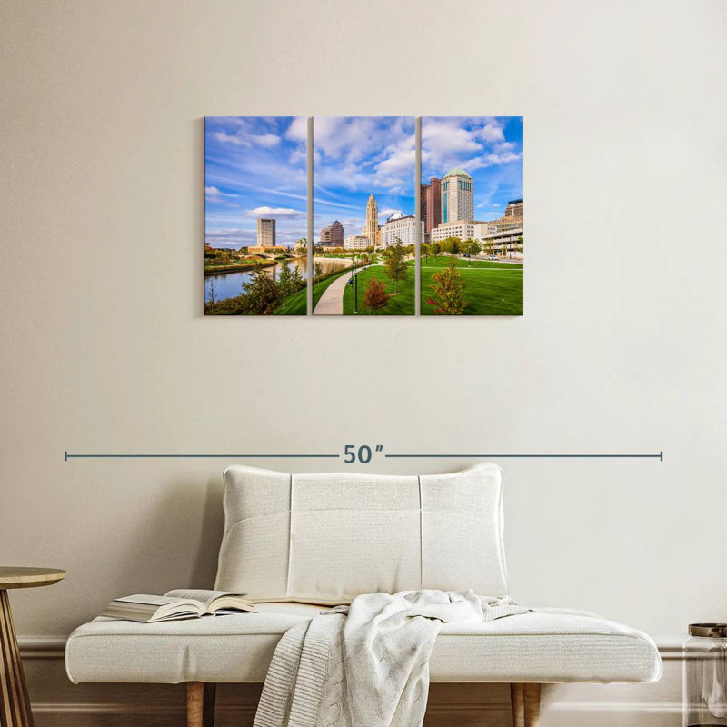 Bicentennial Park Skyline, 20" H x 33" W