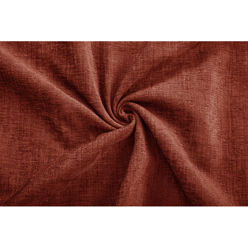 Room Darkening Single Curtain Panel, Orange
