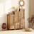 Brown Solid Wood Rectangular Console Table-1071952684