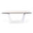 Uleena Extendable Metal Base Dining Table