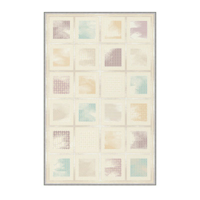 Stylish Hall Carpet (39.4 x 78.7 inches), 100% Polyester, 0.3 in Pile Height | Antibacterial, Non-Slip Underside, Machine Washable | 3D Digital Printed Design, Durable & Soft for Home Décor