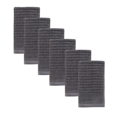 Earline 6-Piece Turkish Cotton Washcloth Set