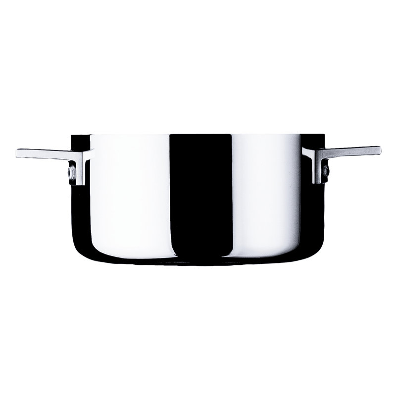 Mepra Stainless Steel Round Dutch Oven, 18cm, 2 L