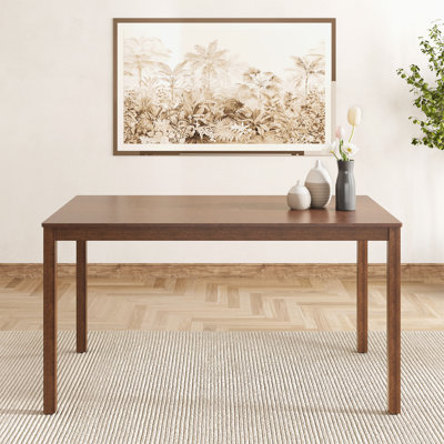 Heidy Wood Dining Table For 4-6 People