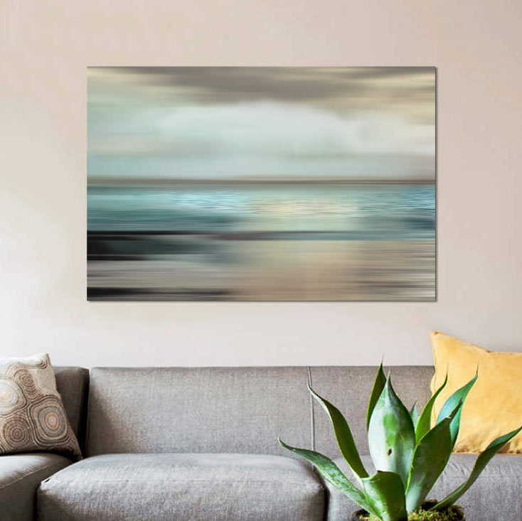 «Shimmering Sea», impression sur toile, H 26 po x l 40 po x P 1,5 po